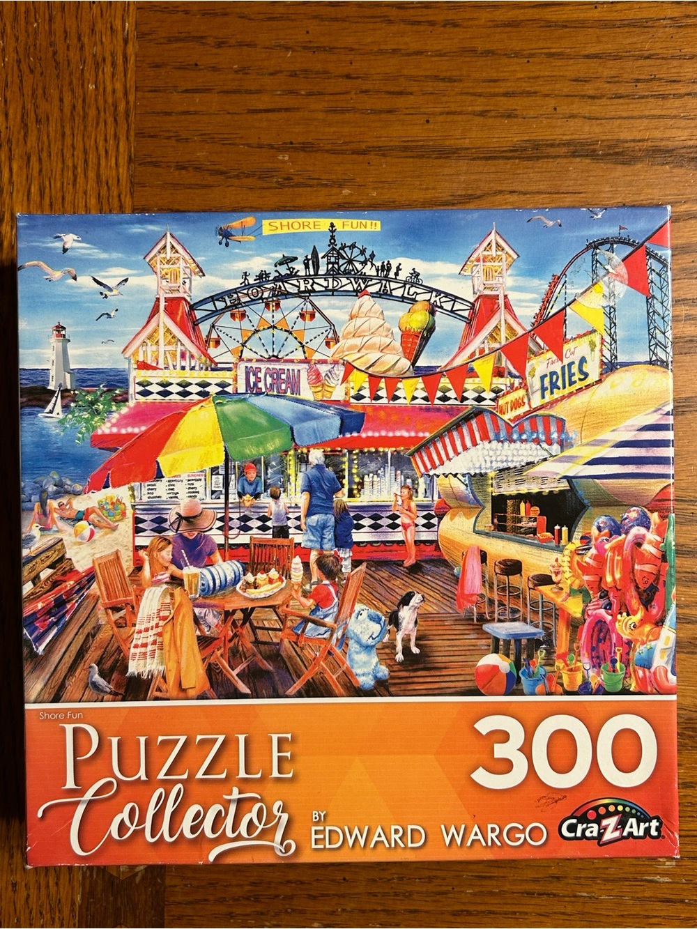 Puzzle Collector 300-Piece Beach Boardwalk Puzzle